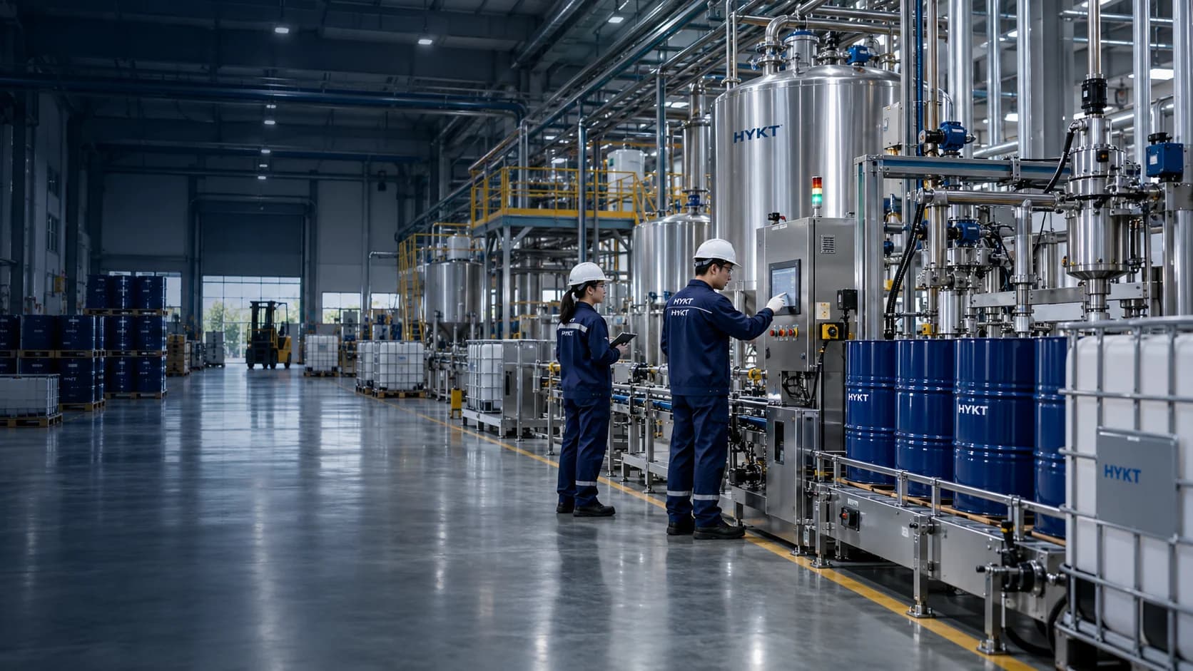 HYKT additive blending filling and packaging capability