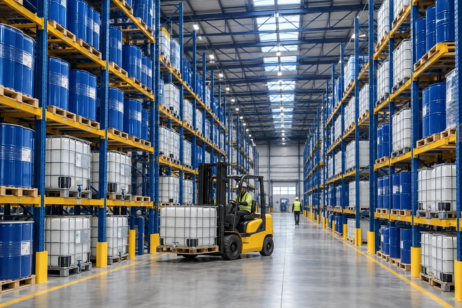 Chemical additives warehouse and logistics