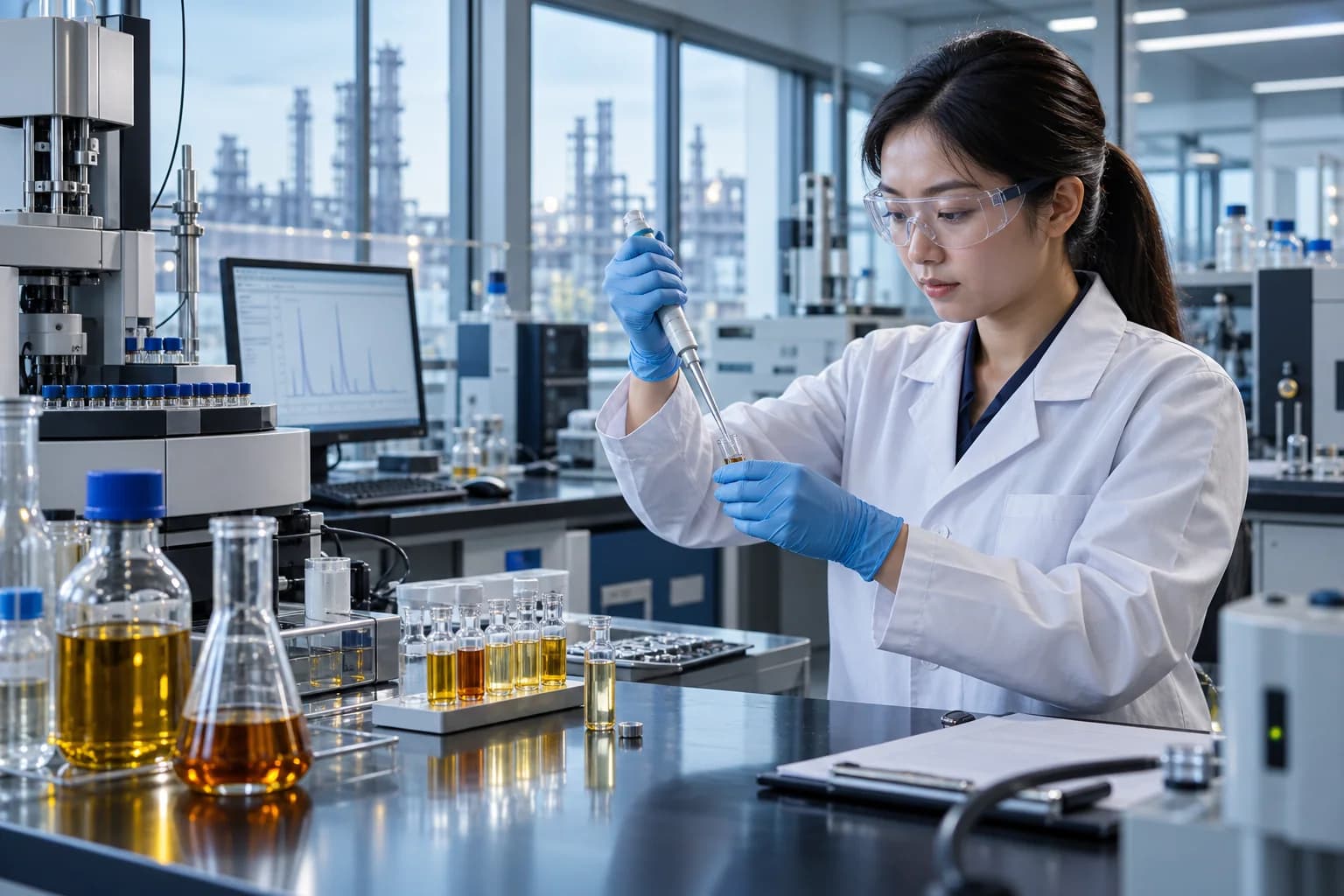 Additive research and formulation laboratory